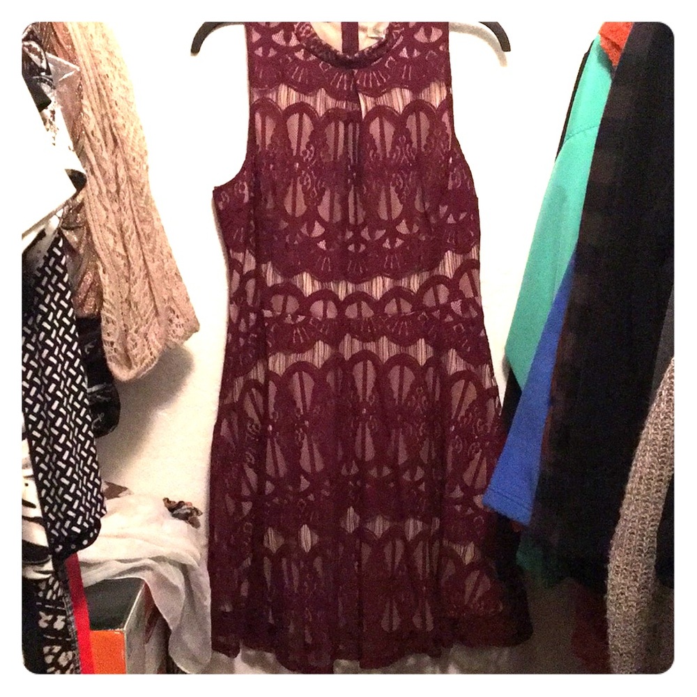 Love Fire lace dress